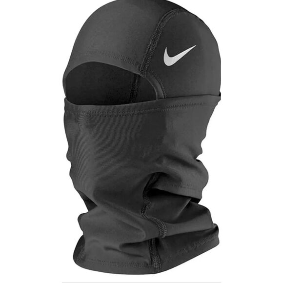 Nike Ski Mask Pro Therma-Fit Hood Football Unisex Dri Fit Black - Picture 2 of 2